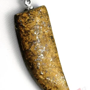 Originální pánský přívěšek z bronzitu, vel. cca 43 mm (BZ501P)